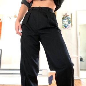 Linda Richard vintage black slacks